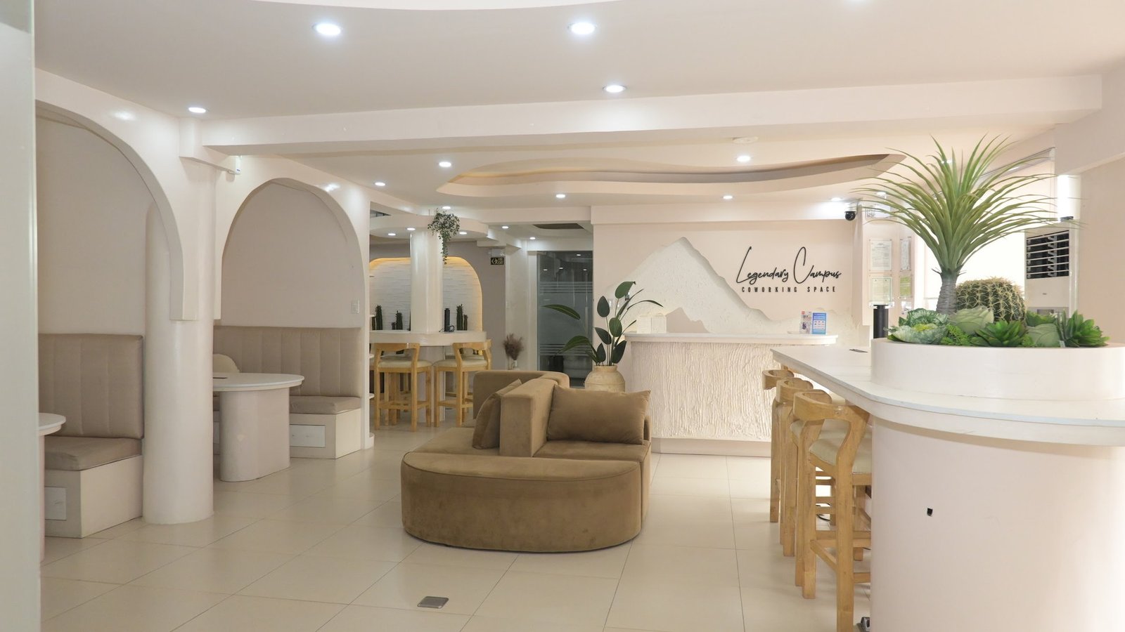 The reception at Legendary Campus