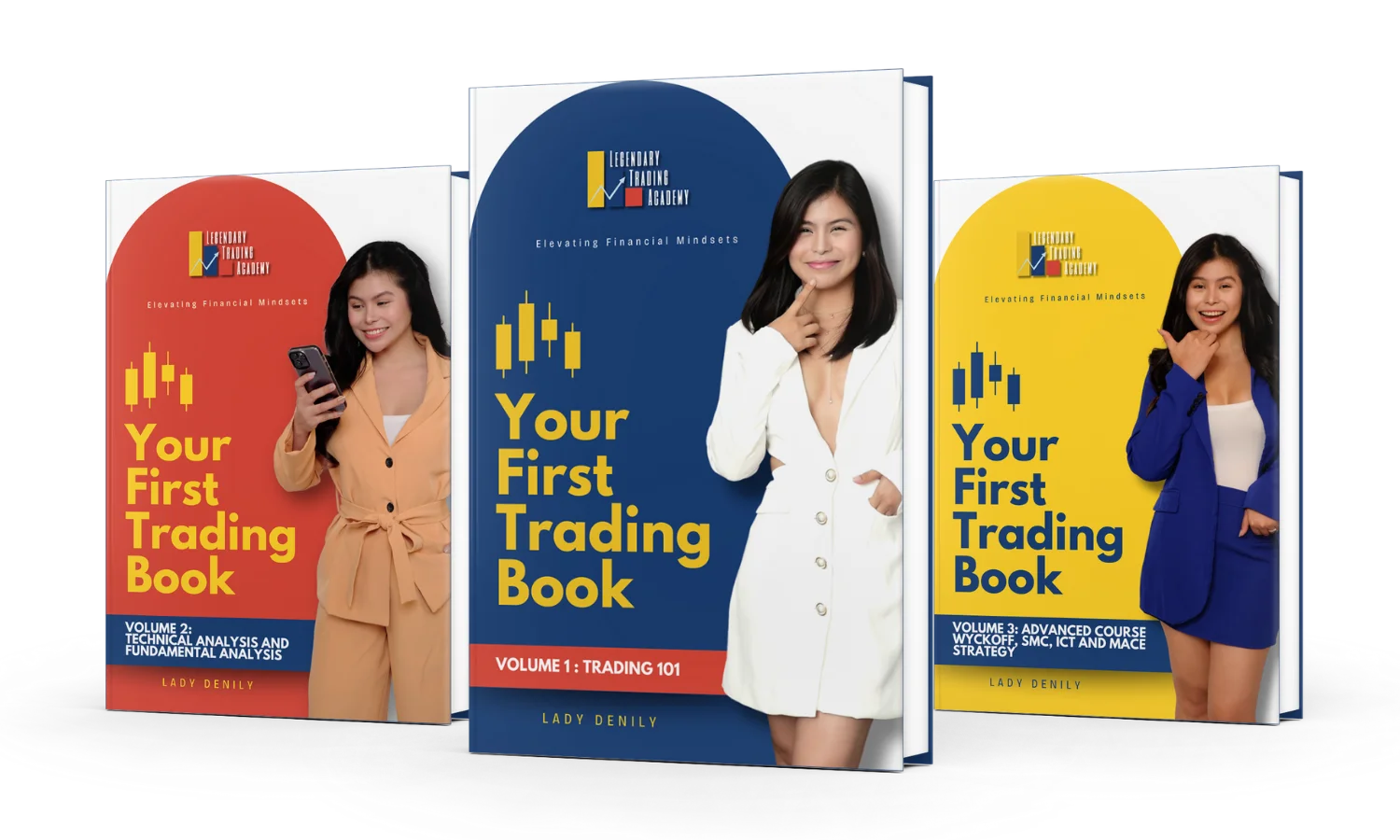 Three-volume Legendary Trading Academy book series