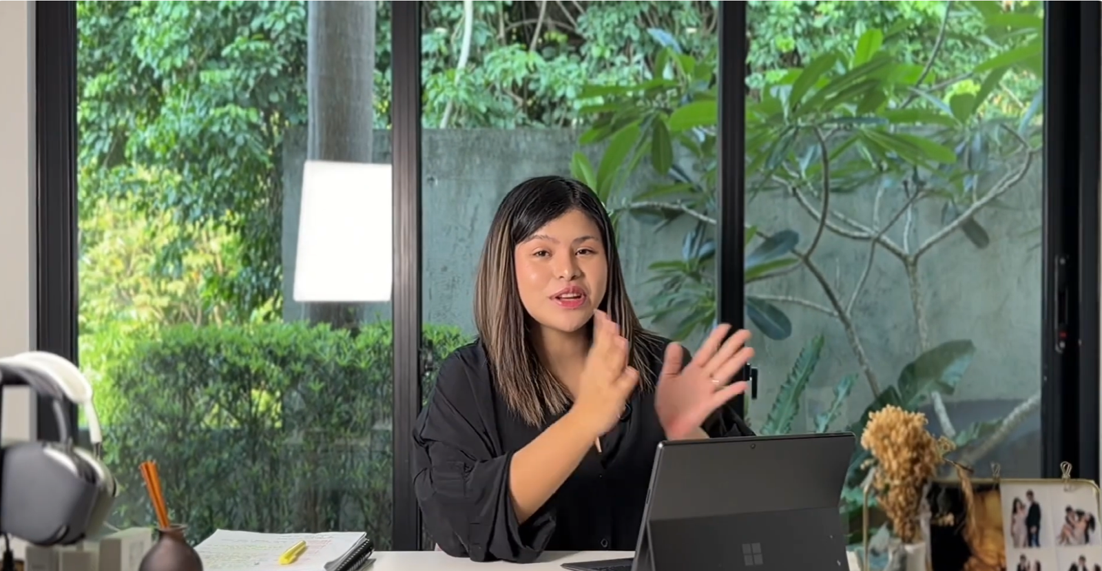 LTA educator presenting the account setup video guide