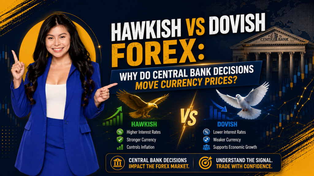 Hawkish vs Dovish Forex explained through central bank decisions